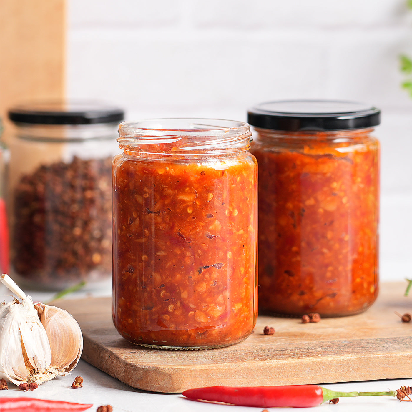 20 Pcs 12 oz Mason Jars with Airtight Metal Lid