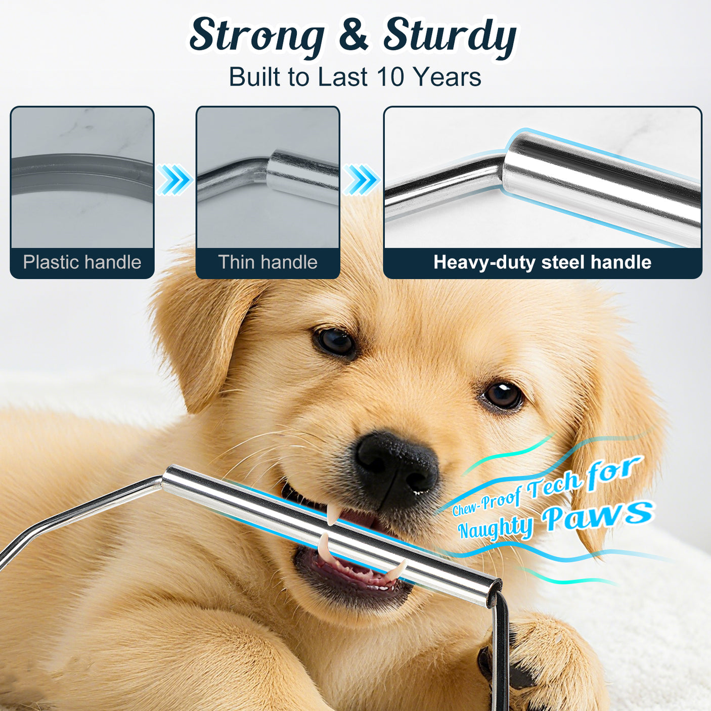 2 Pc 1 Gallon Glass Mason Jar with Silicone Anti-slip Cover & Airtight Glass Lid, Steel Removable Handle