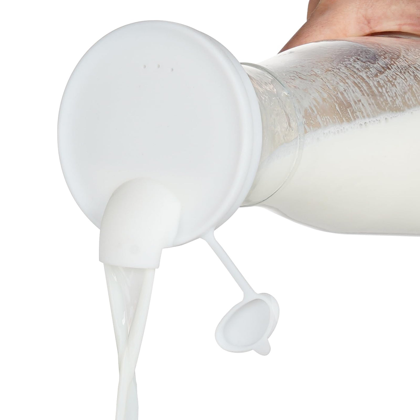 5 Pcs Blue Silicone Pour Spouts for 32 Oz Glass Carafe