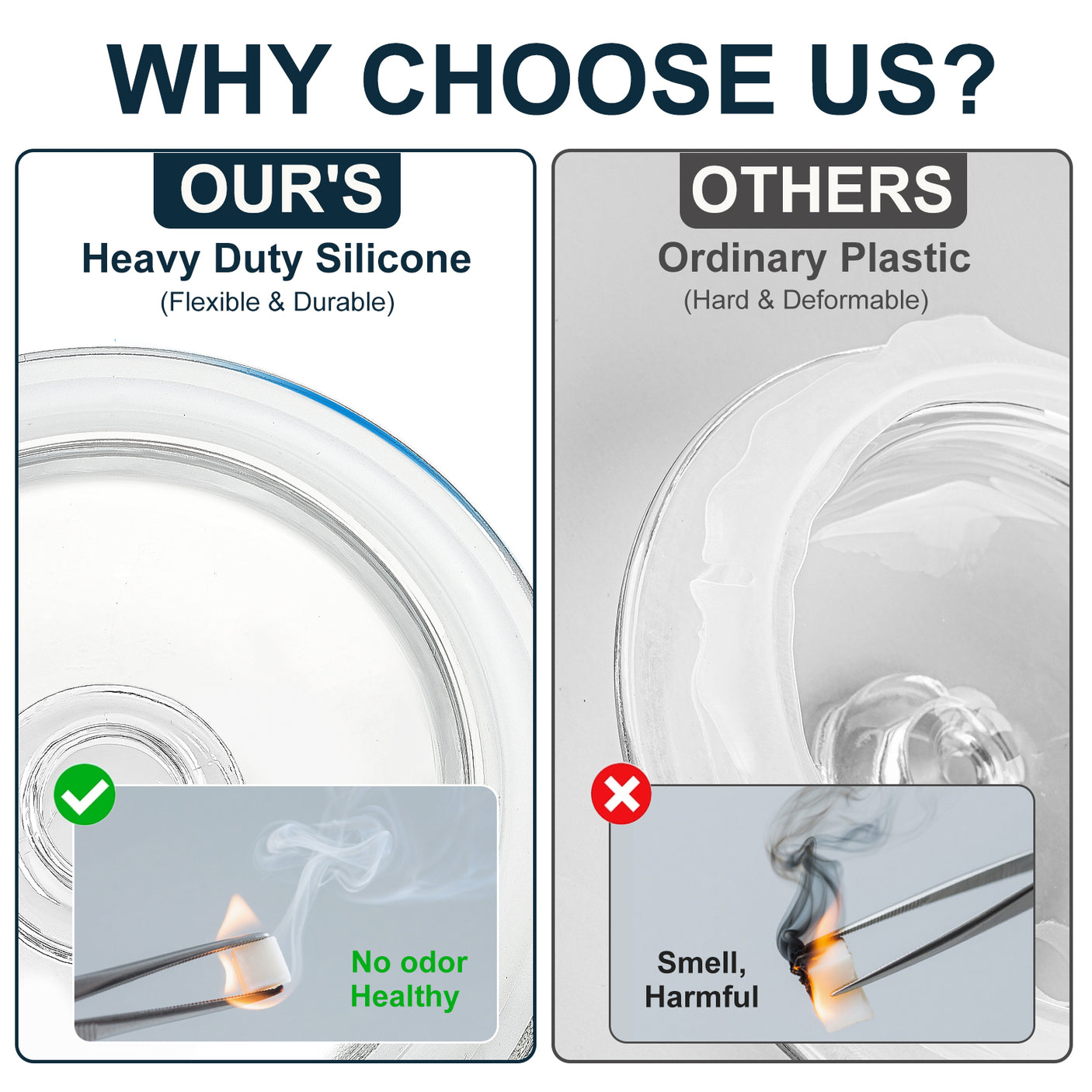 1 Pc 1 Gallon Glass Mason Cookie Jar with Glass Lid