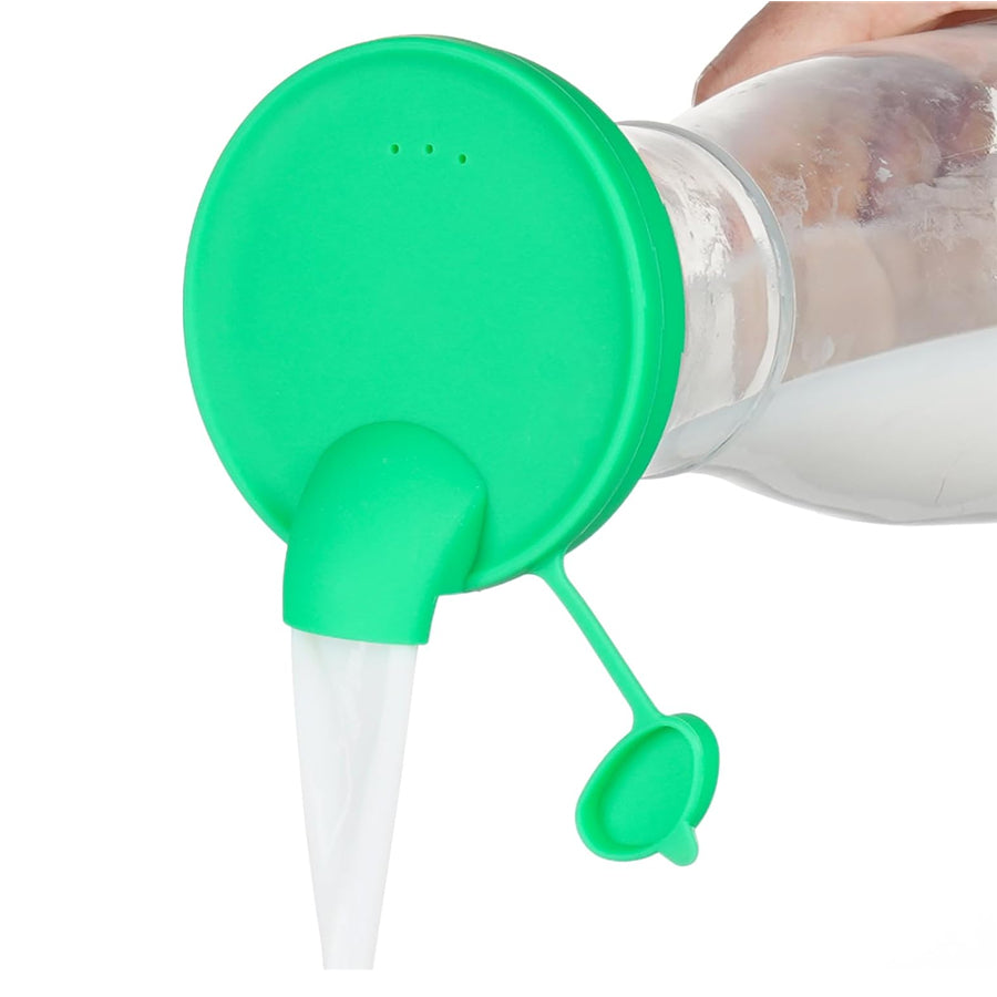 5 Pcs Blue Silicone Pour Spouts for 32 Oz Glass Carafe