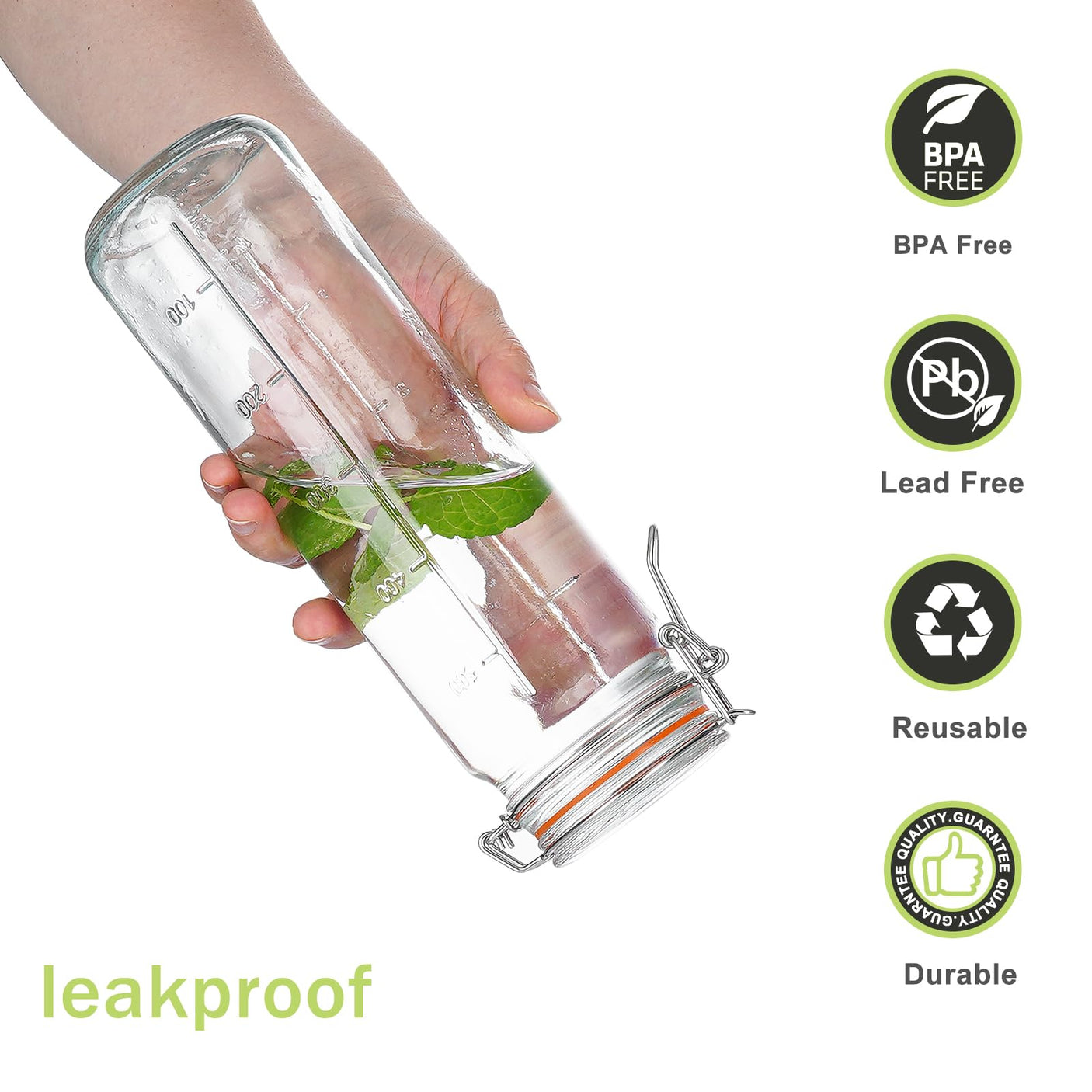 12 Pcs Food Grade Replace Silicone Gaskets