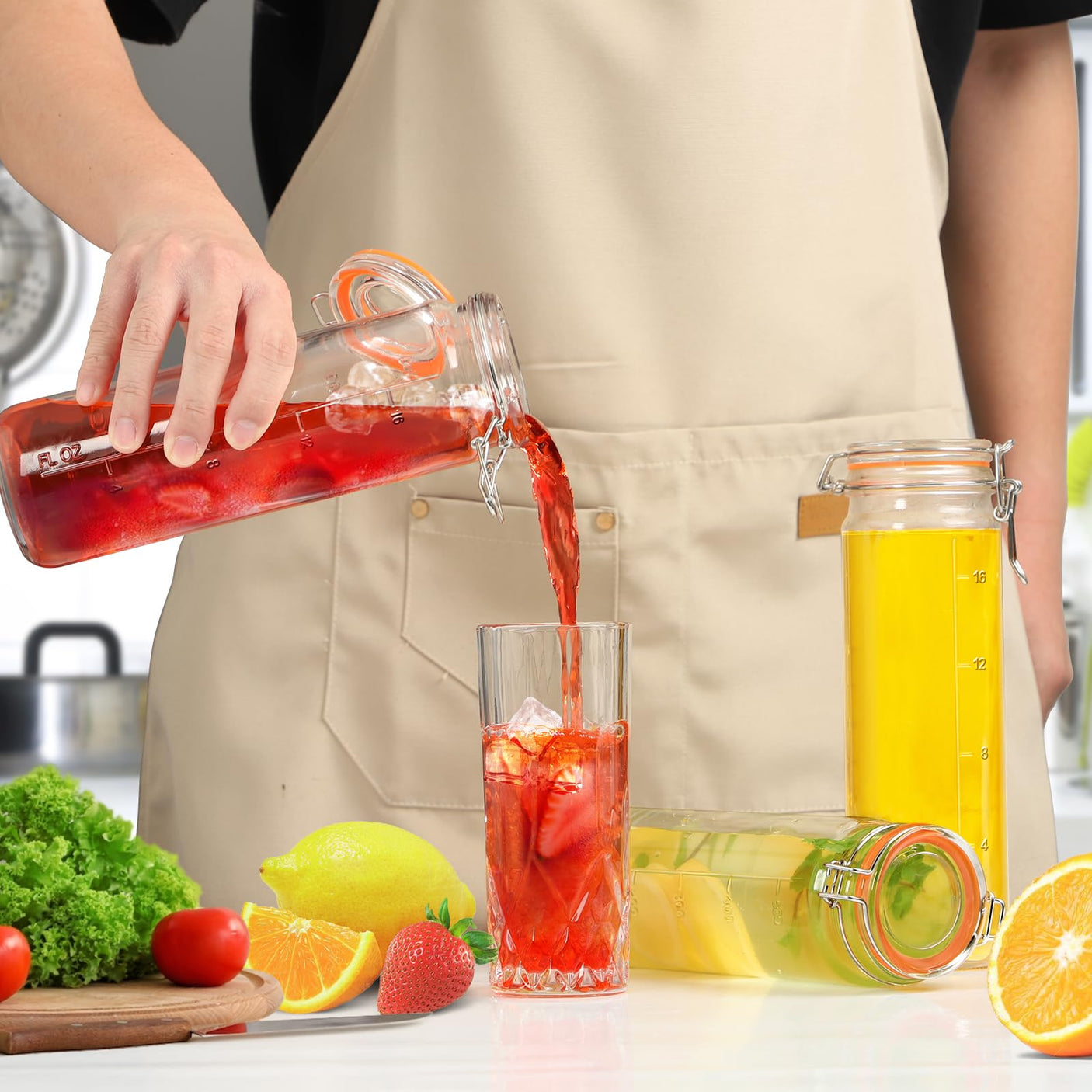 12 Pcs Food Grade Replace Silicone Gaskets