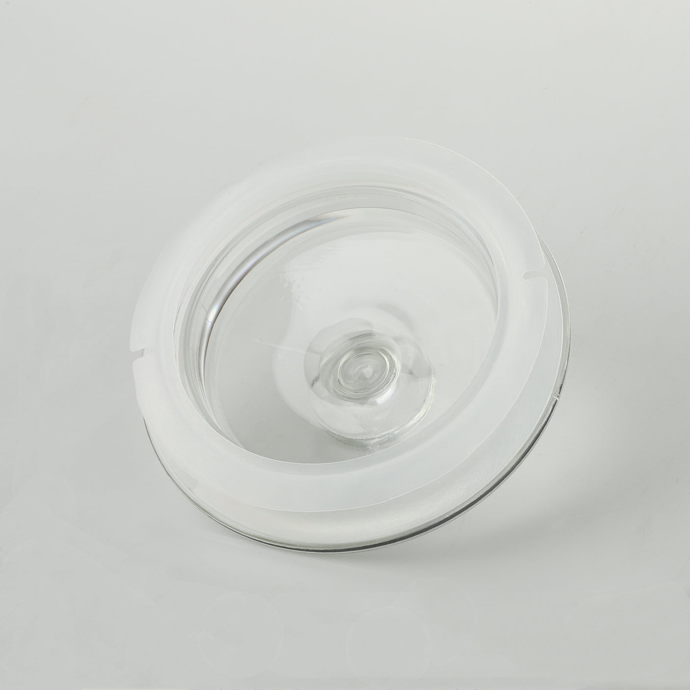 0.5 Gallon Wide Mouth Round Glass Jar with Glass Lid