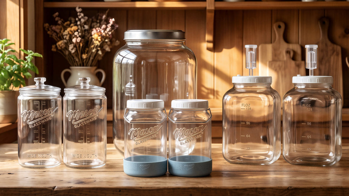 8 Practical Ways to Use Wide-Mouth Mason Jars Around Your Home
