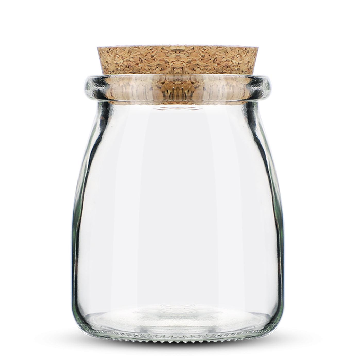 20 Pcs 7 oz Glass Jars with Cork Lids