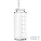 1 Pc 2 Gallon Super Large Fermentation Jar with 2 Airlocks & Airtight Lid