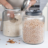 5.5 Gallon Super Large Storage Glass Jars with Metal Lids