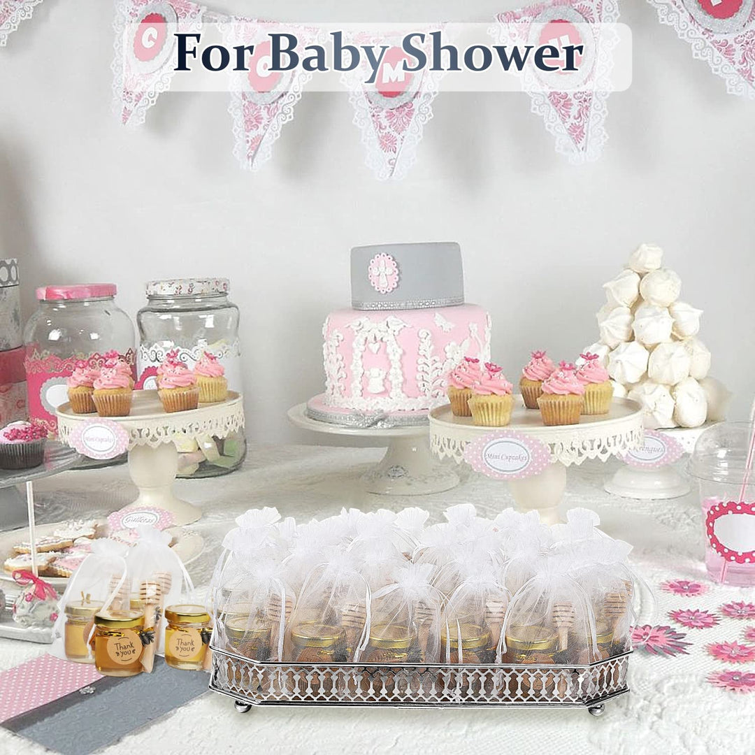 36 Pcs 1.5 oz Mini Glass Honey Jars Syntic