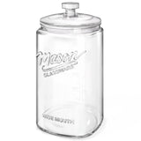 2 Pcs 1.5 Gallon Super Large Cylindrical Glass Jar with Airtight Glass Lid