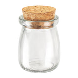 40 Pcs 3.4 oz Glass Favor Jars with Cork Lid