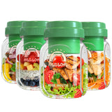 Syntic 32 Oz Customized Food Grade Salad Jar Set