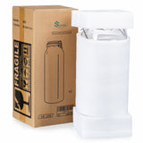 1 Pc 2 Gallon Super Large Glass jar with Removable Handle & Airtight Glass Lid