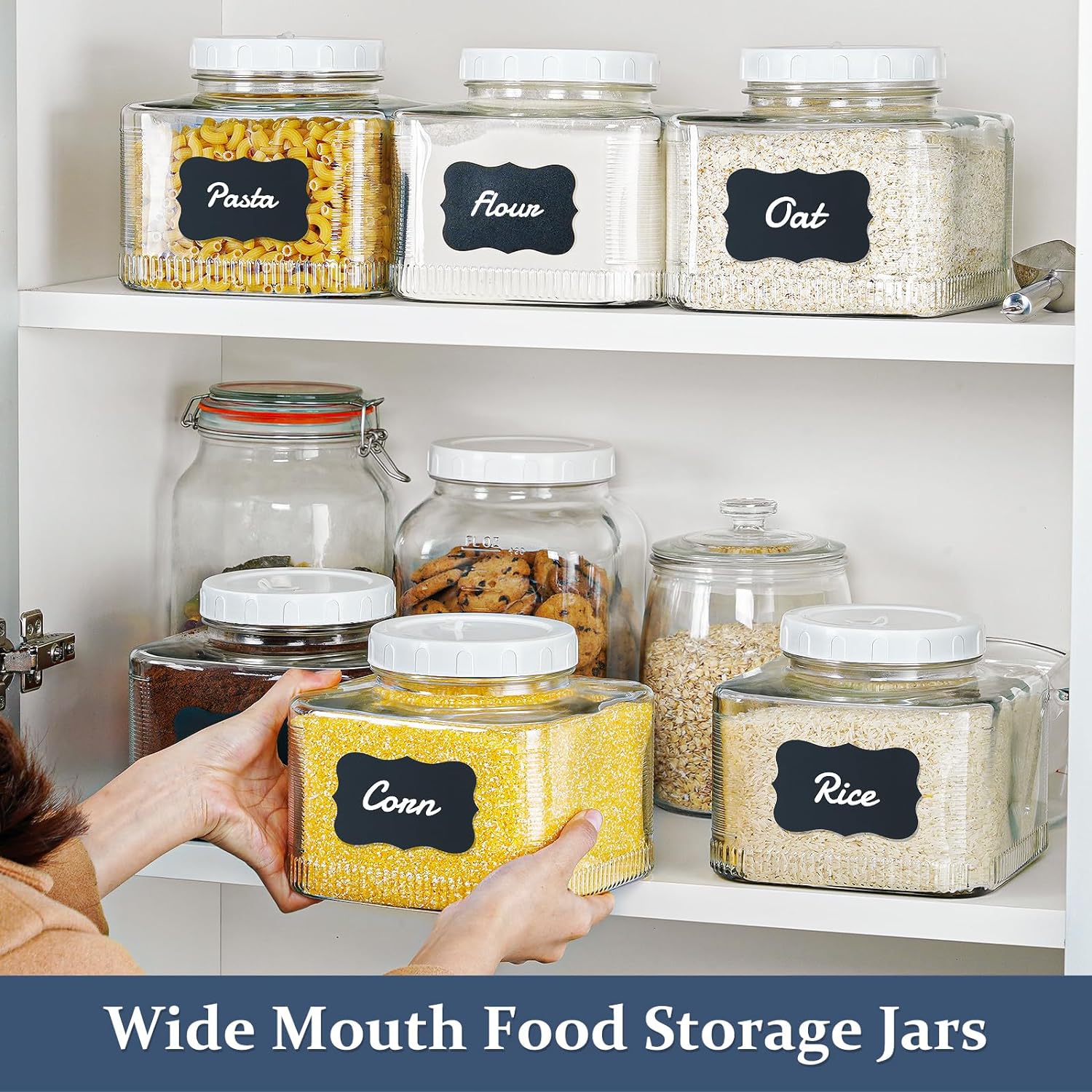 1 Pc 1 Gallon Wide Mouth Fermentation Jars