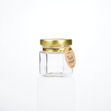 60 Pcs 1.5 oz Mini Glass Favor Jars with Airtight Lids